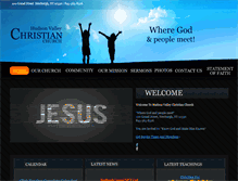 Tablet Screenshot of hudsonvalleychristianchurch.org